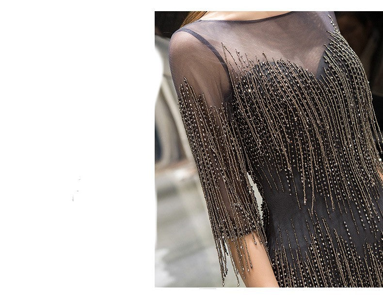Noir Éloquence Gown