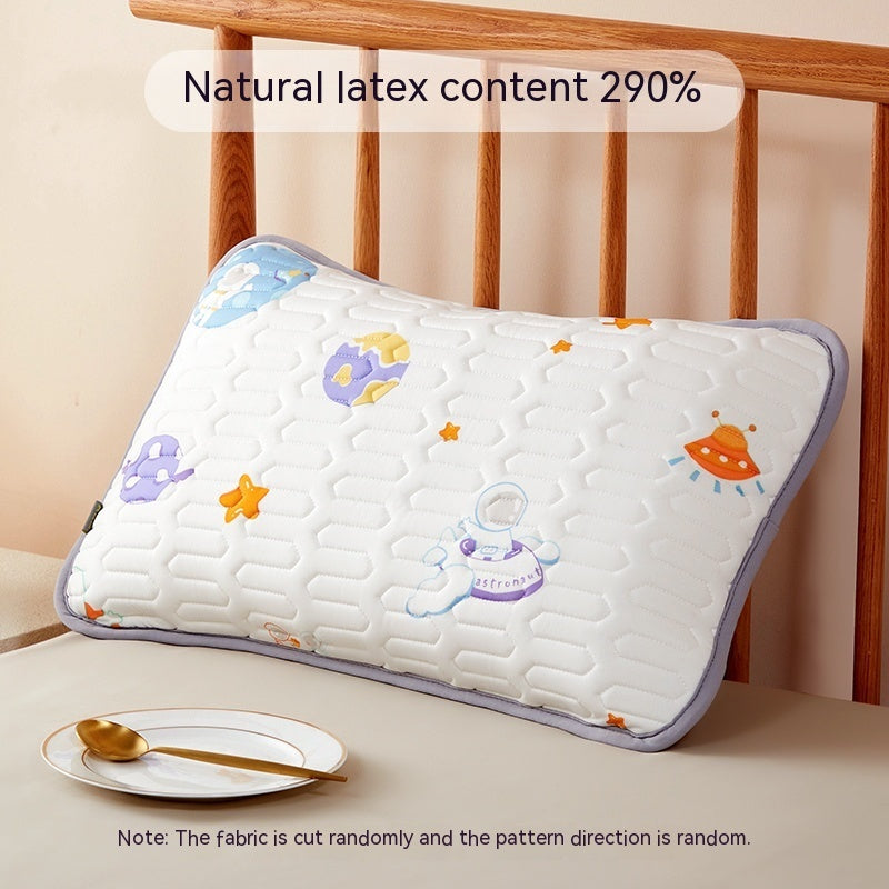 Latex Ice Silk Children's Cushion Pillow Cover