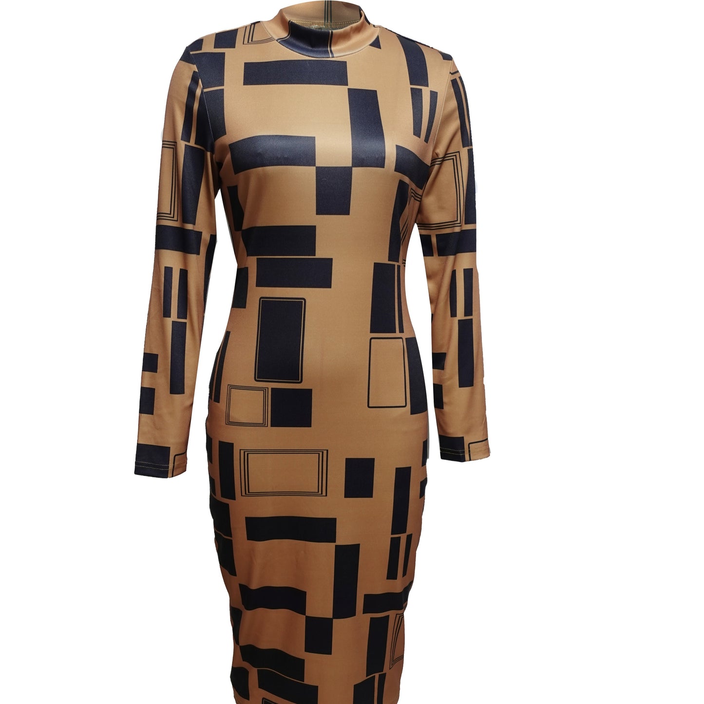 Monarca Colorblock Midi Dress