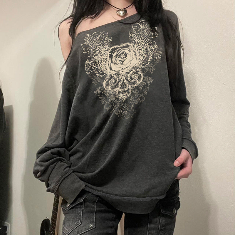 EuroRetro Diagonal Pullover