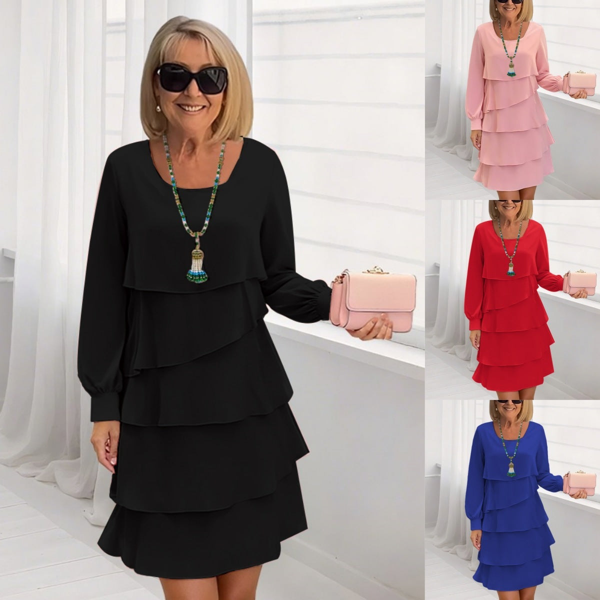 Seréna Drape Dress