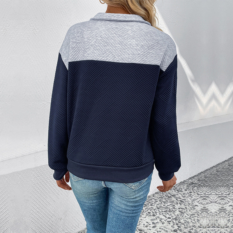 ChromaCollar Knit Sweater