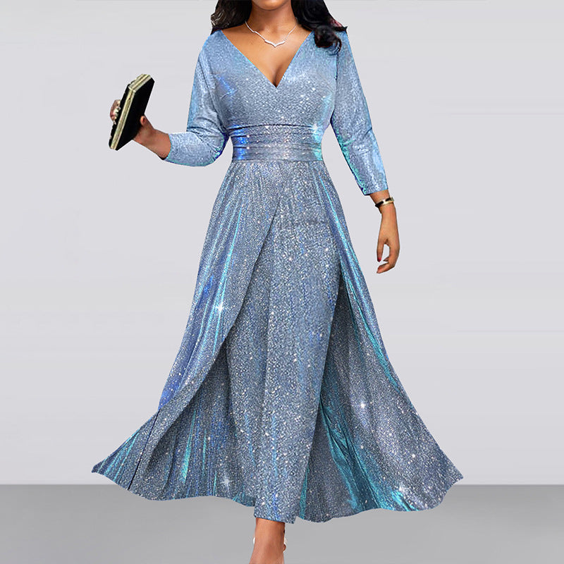 Opulessa™ Sequin Gala Jumpsuit