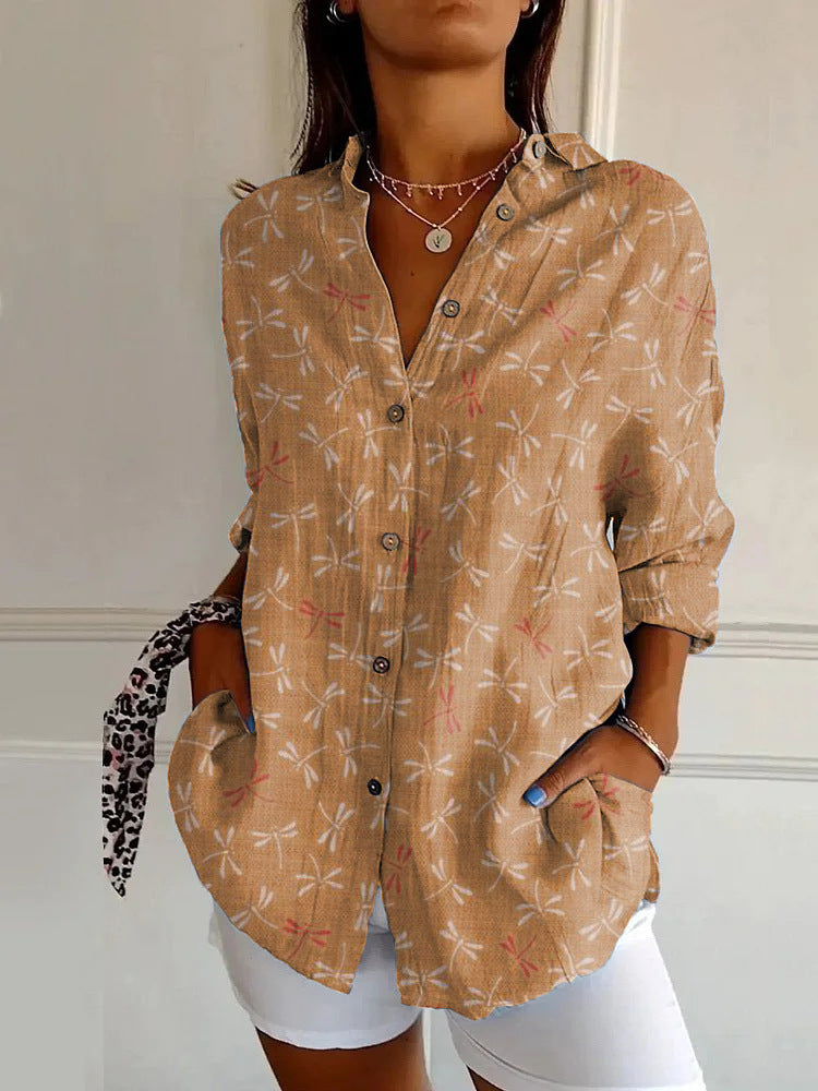 The FloraLuxe 3D Bloom Shirt