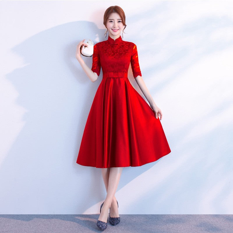 Noir Élan Gown