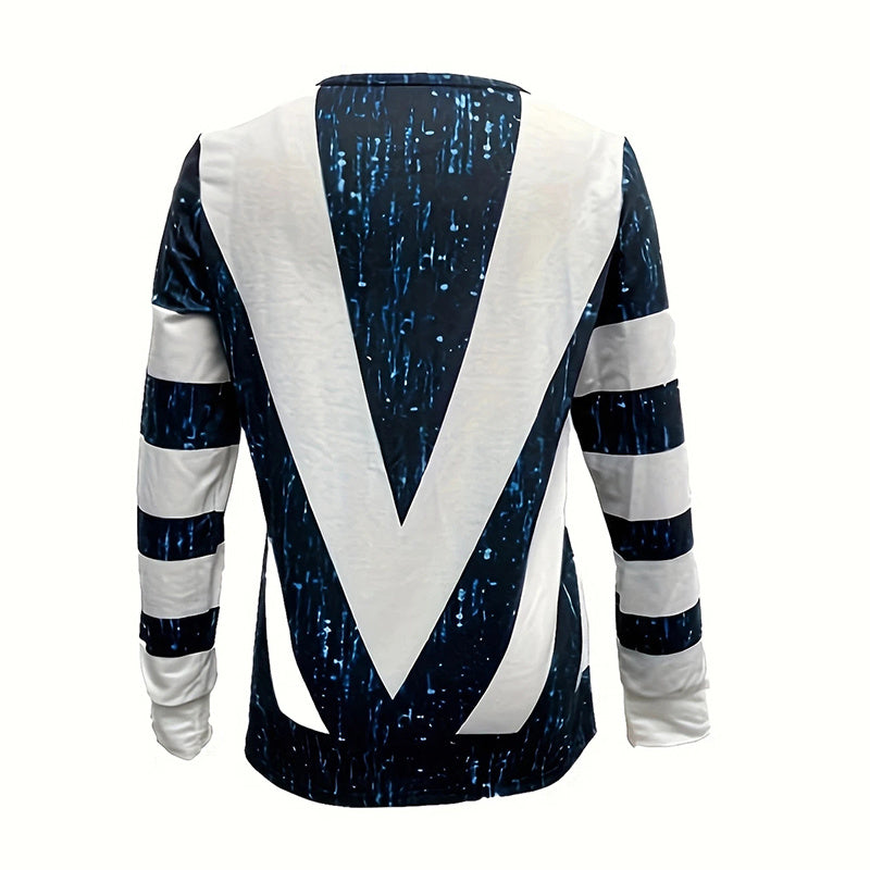 VividEdge Colorblock Tunic