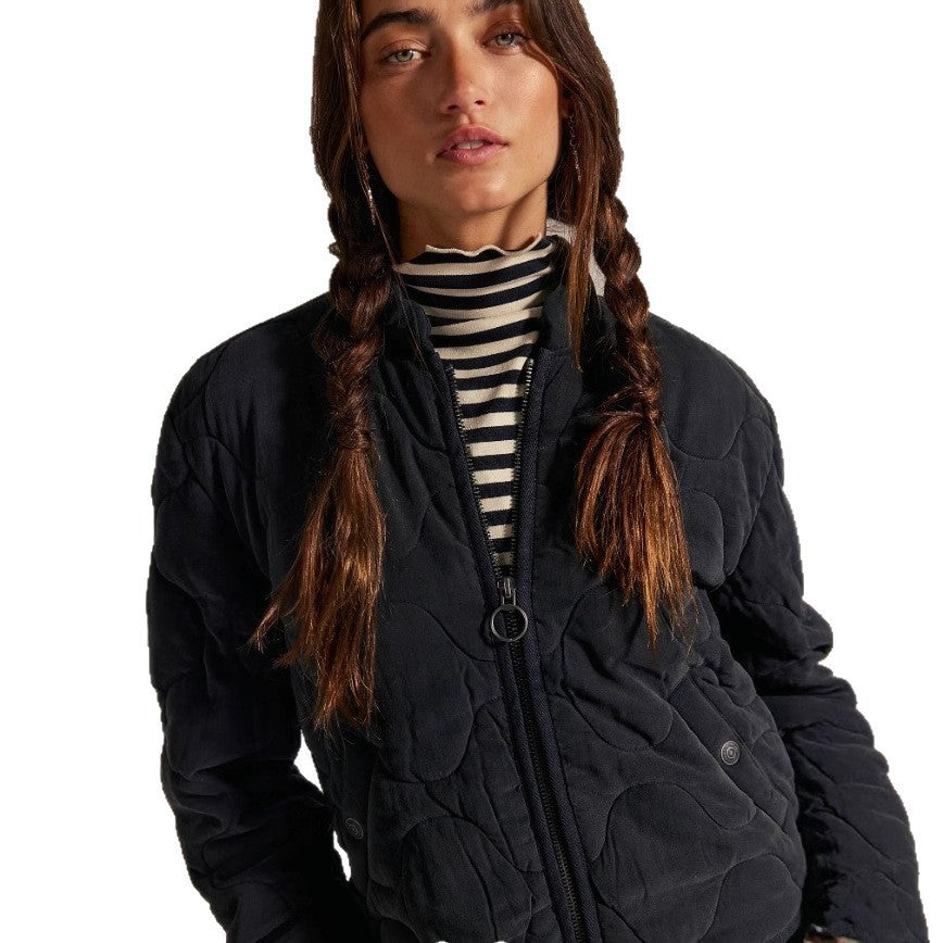 The Elowen Quilted Cotton Coat