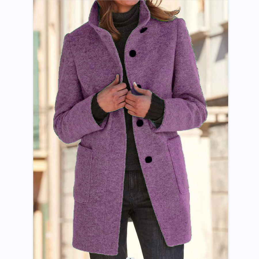 NobleStitch Woolen Coat