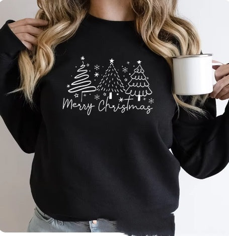 HollyGlow Solid Christmas Tee