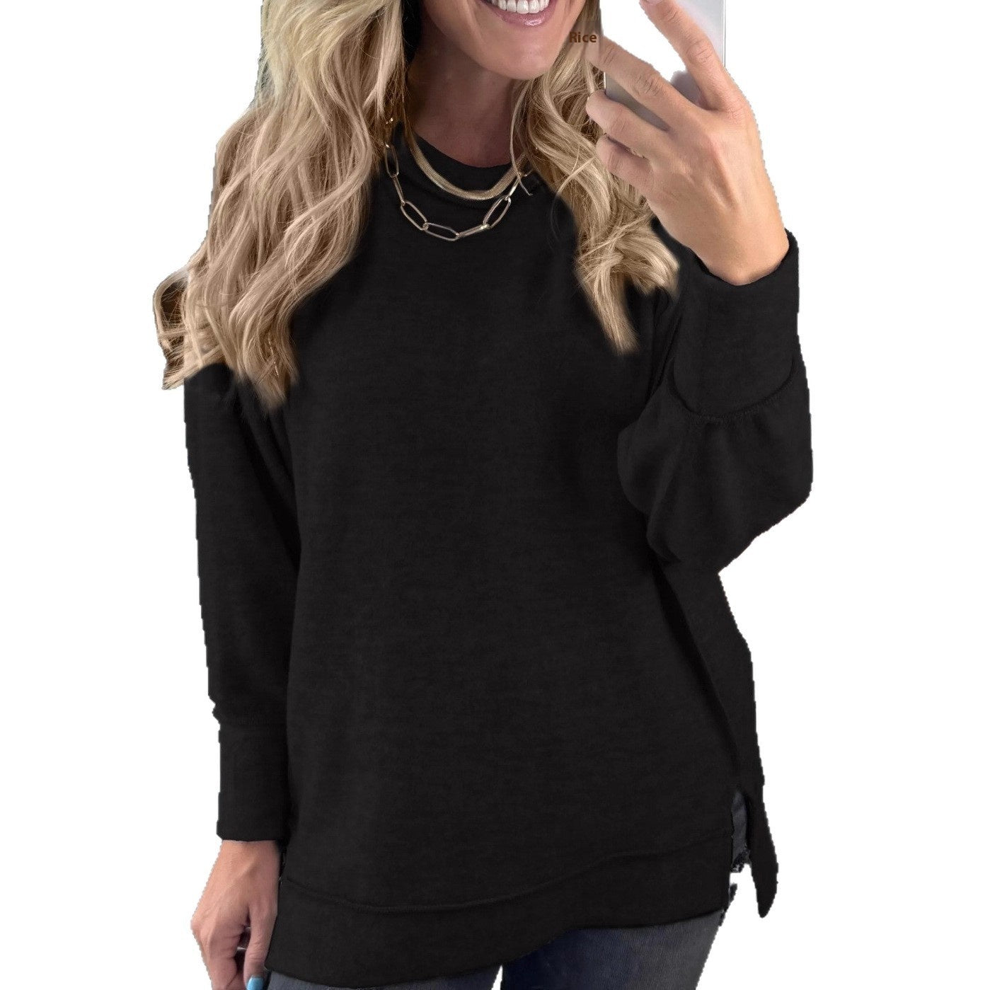 EverydayEase Round Neck Hoodie