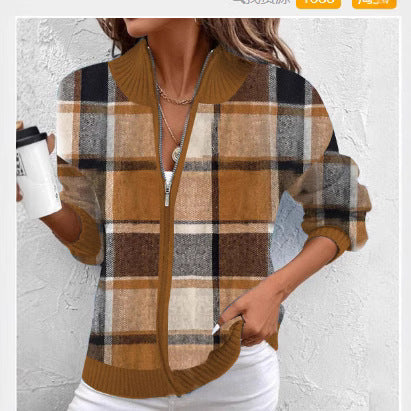 Plaidra GrandCheck Woolen Jacket