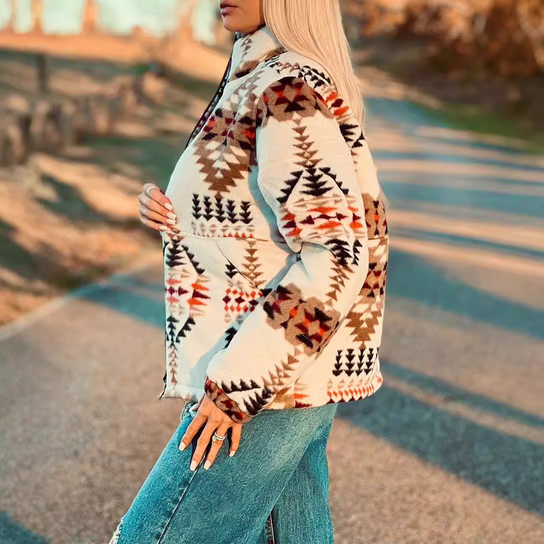 MesaWarm Geometric Jacket
