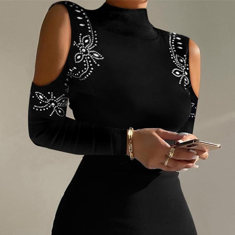Starlit Siren Rhinestone Dress