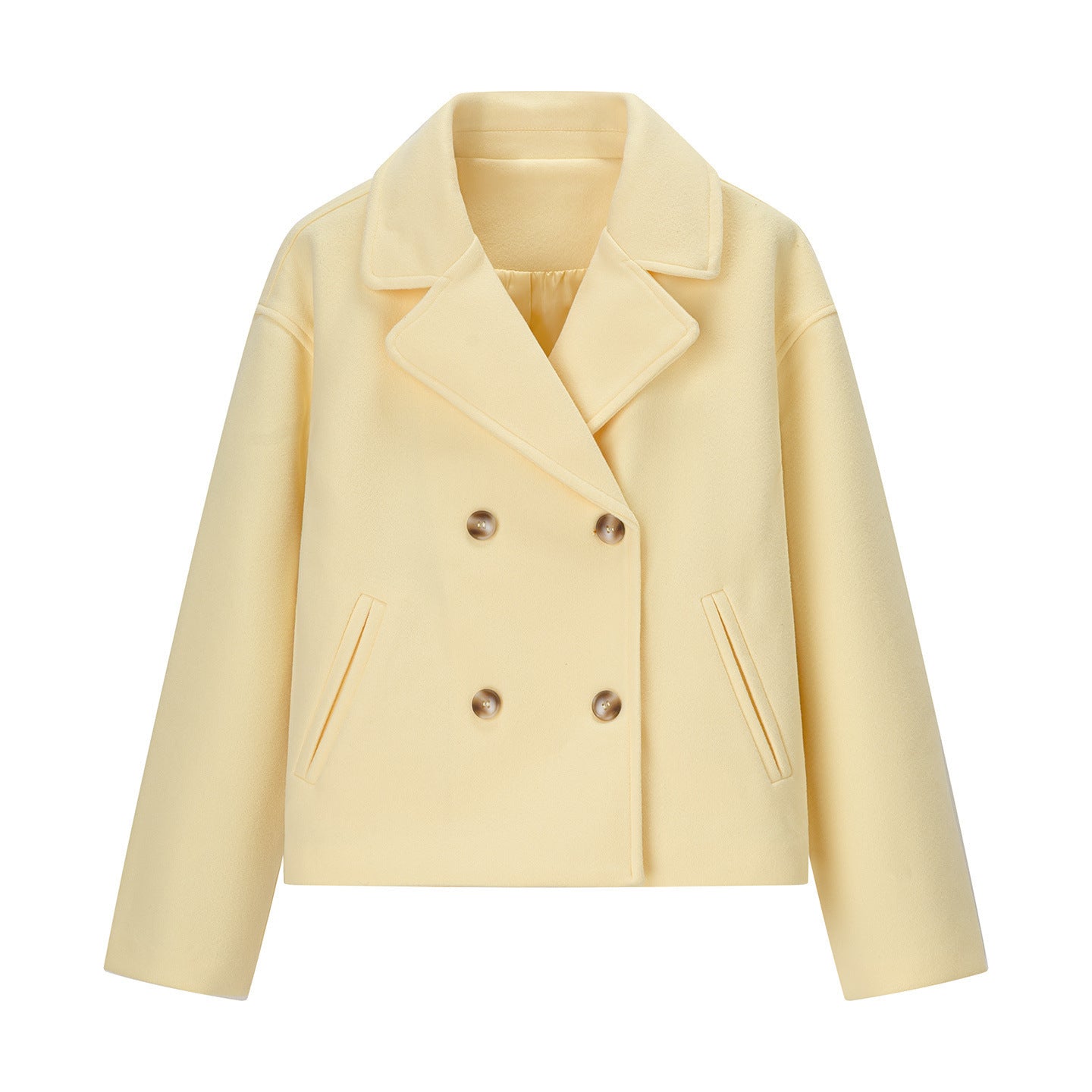 Regalia Double-Breasted Wool Coat