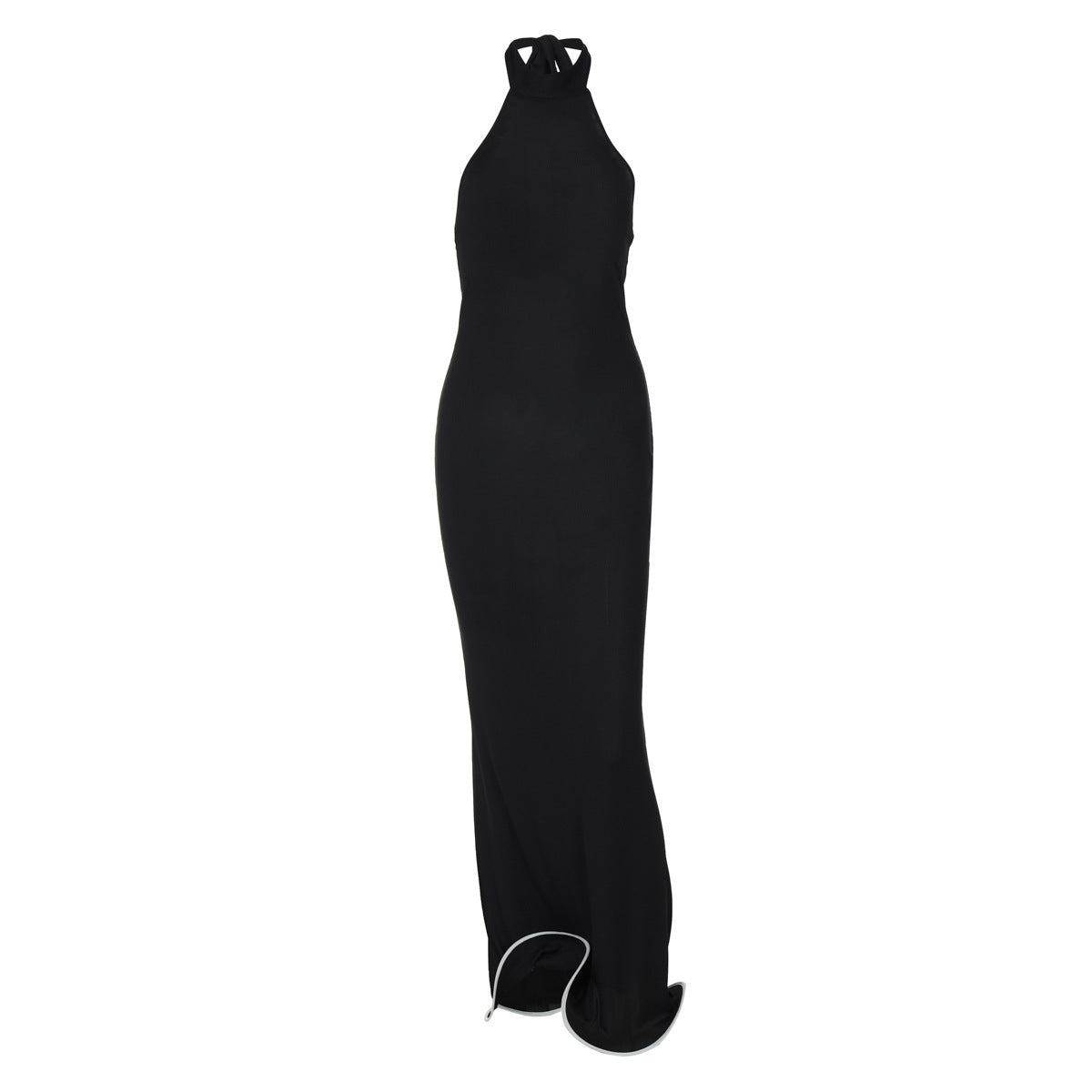 Venetian Flame Halter Dress