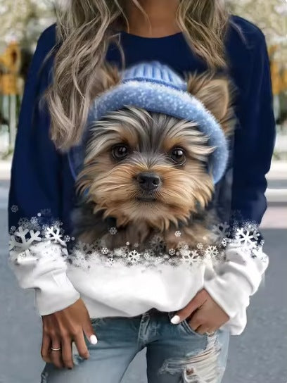 SpringWhimsy 3D Animal Print Sweater