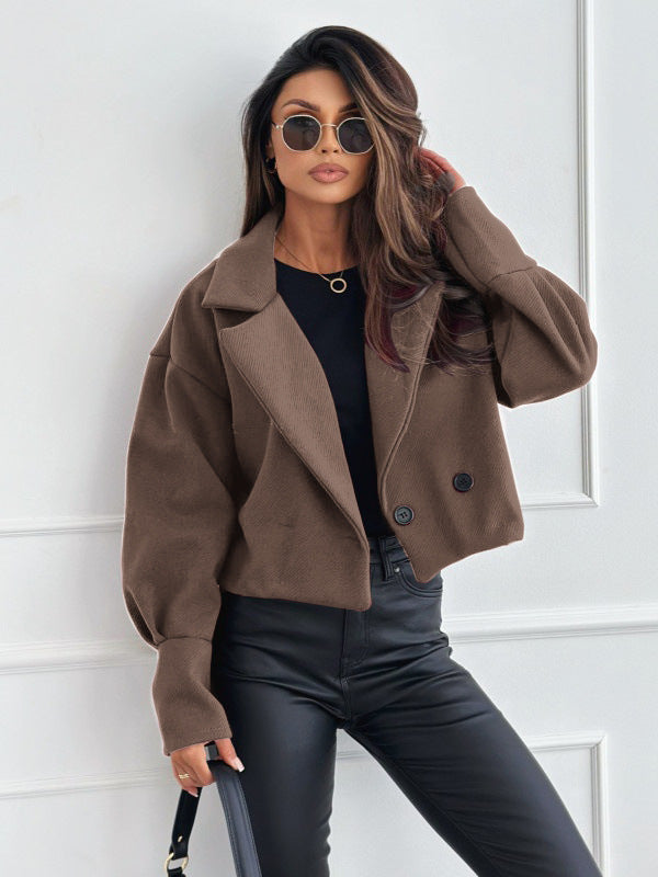 Wooluxe Collar Coat