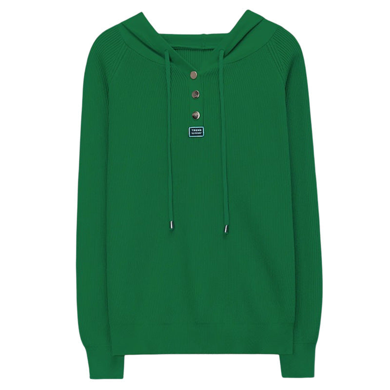 KnitHaven Cozy Hoodie