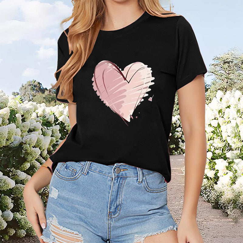 HeartGlow Casual Tee
