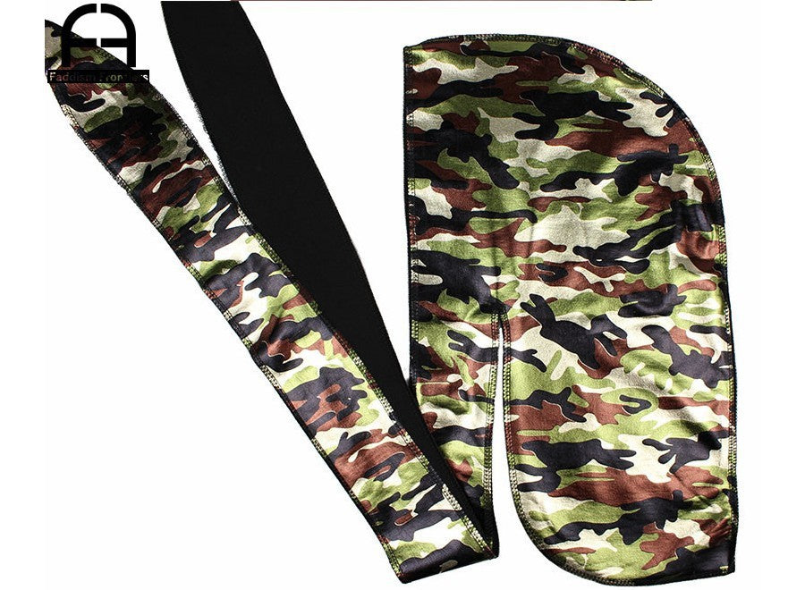 Bright color embroidered silk long tail scarf