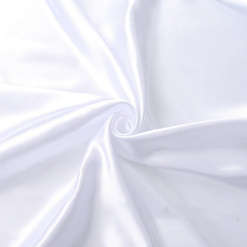 Colored Satin Fabric With Imitation Silk