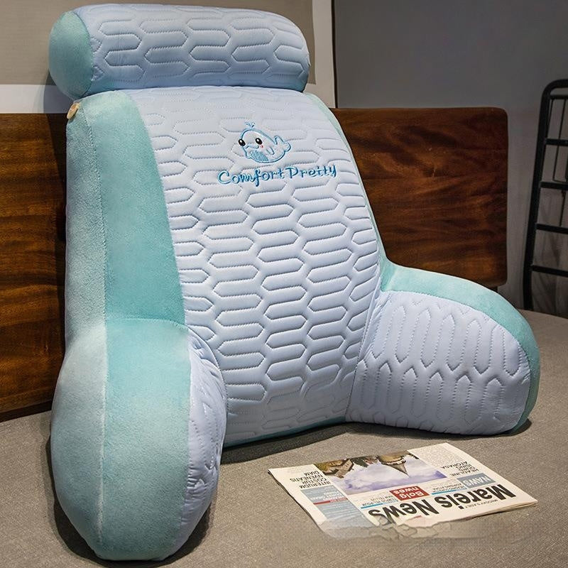 Cartoon Ice Silk Latex Lumbar Support Pillow Tatami Bay Window Cushion