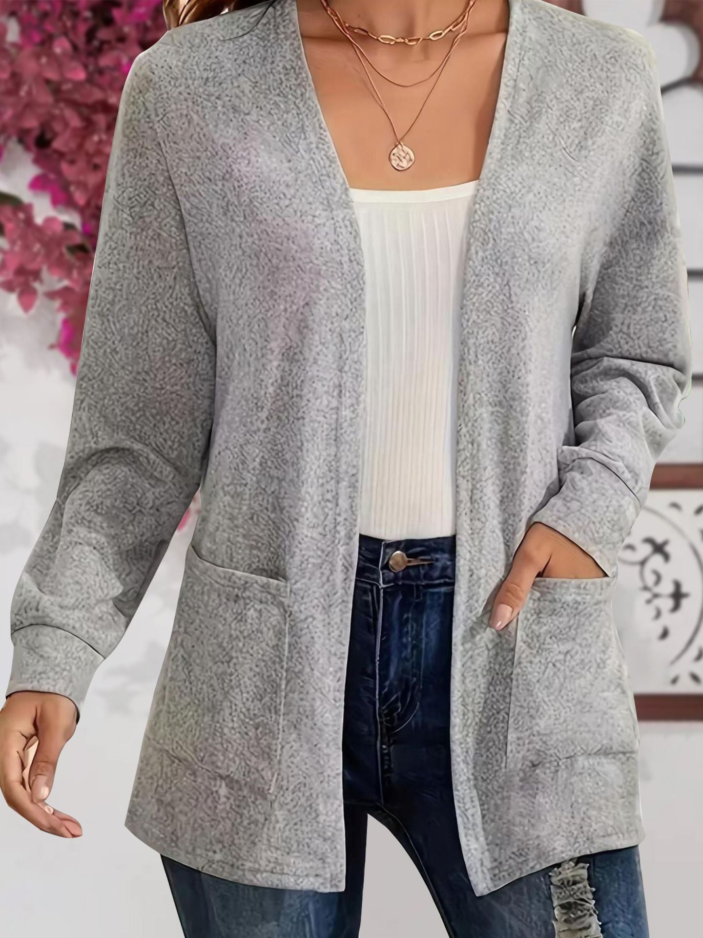 SereniKnit Elegance Cardigan