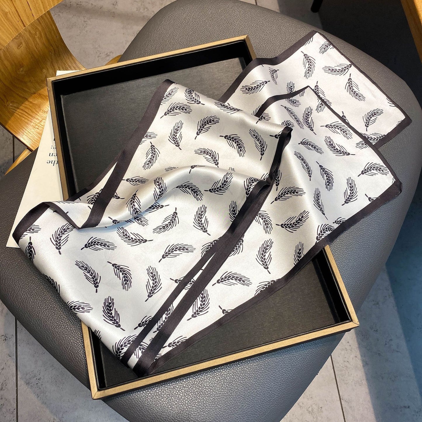 Women's Imitation Silk Scarf Fashion Personality