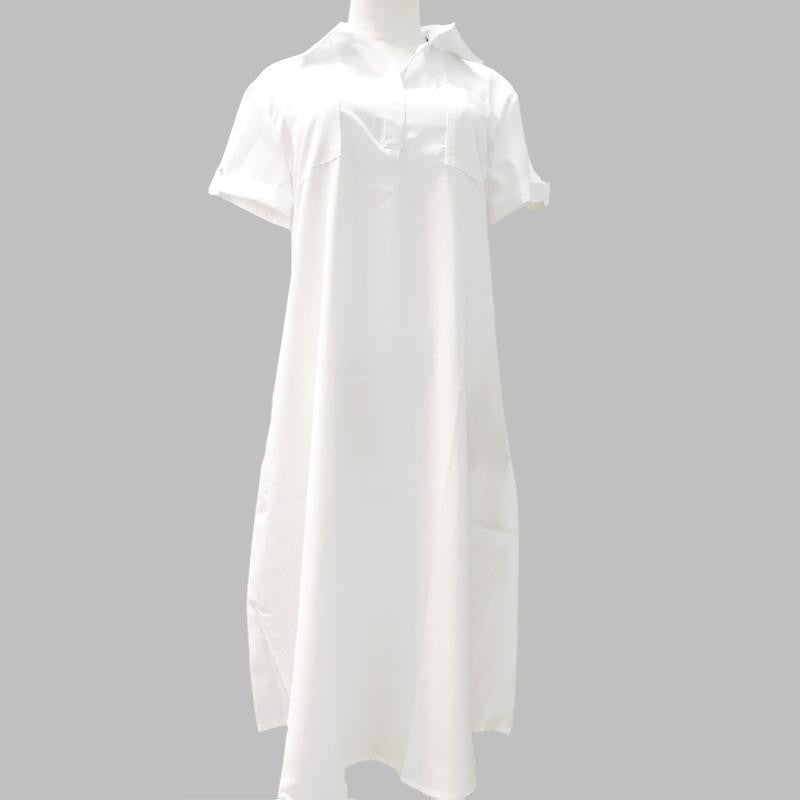 Elegant And Comfortable Linen Silk Dress