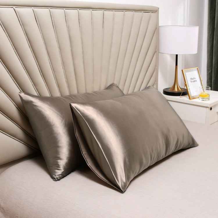 Bedding Washed Silk Pillowcase Single