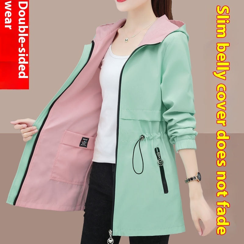 ReversaChic Mid-Length Trench