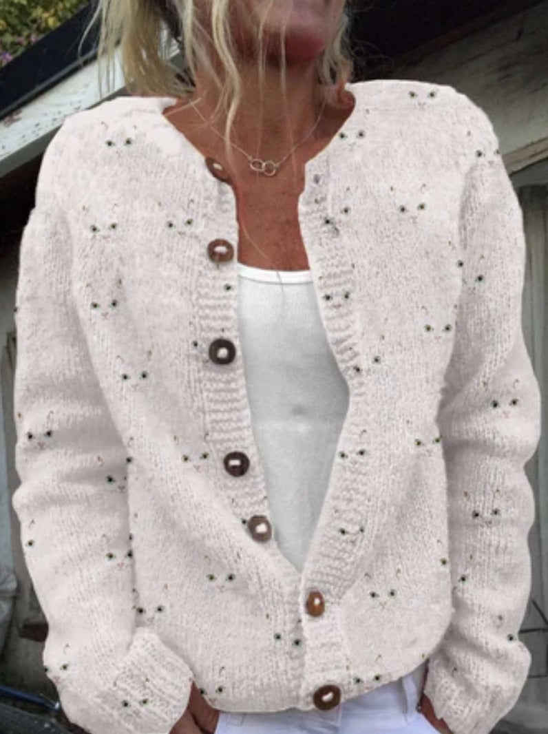 Novara 3D Knit Cardigan