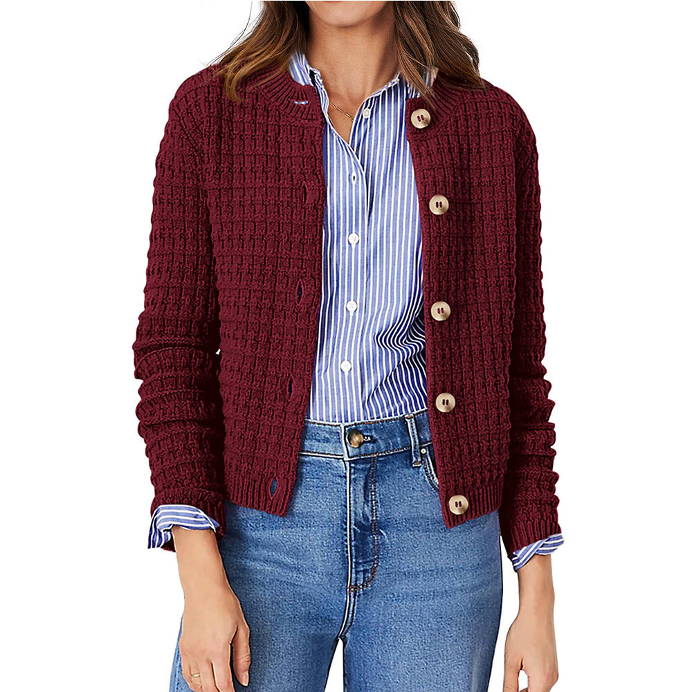 Commutelle Knit Drape Cardigan