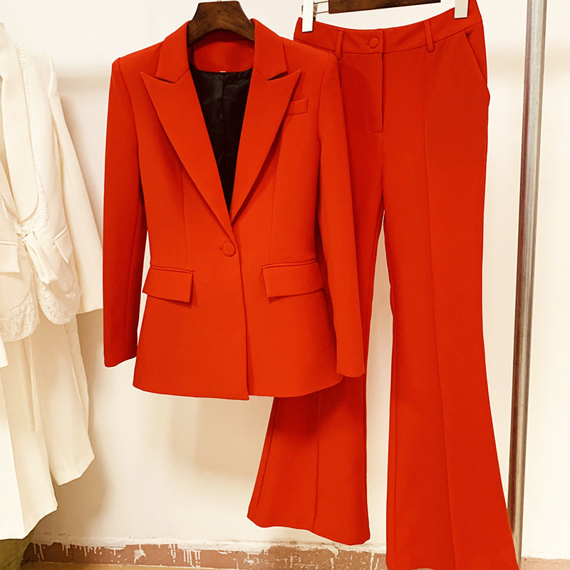 VelouraFlare Tailored Set