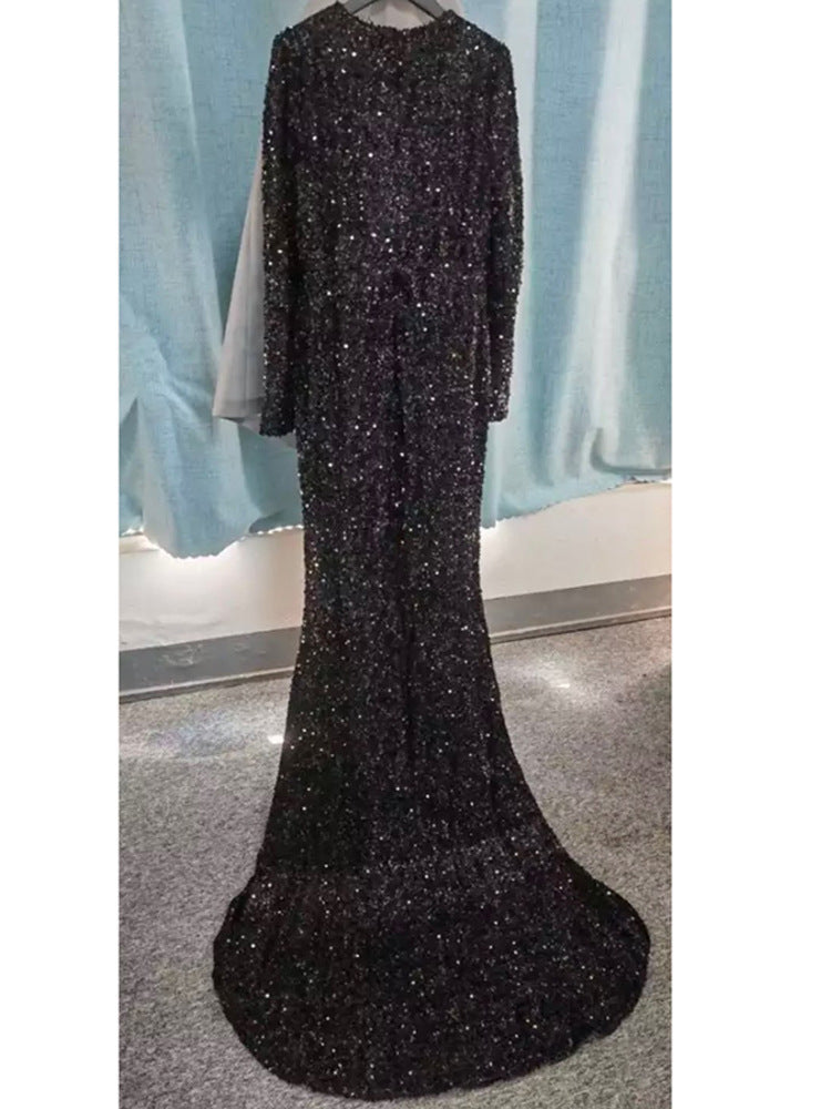 Silver Luster Gown