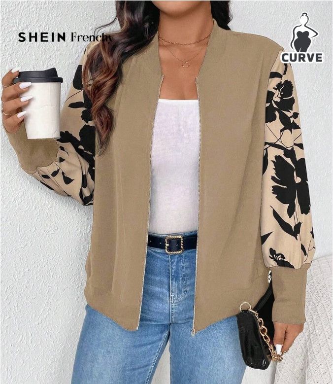 Floralia Patchwork Casual Jacket
