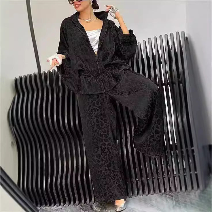 Savanna Luxe Drawstring Suit