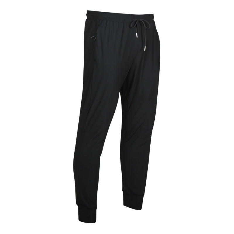 Clothing Ice Silk Pants Men's Thin Sports Quick Dry Air Conditioner
