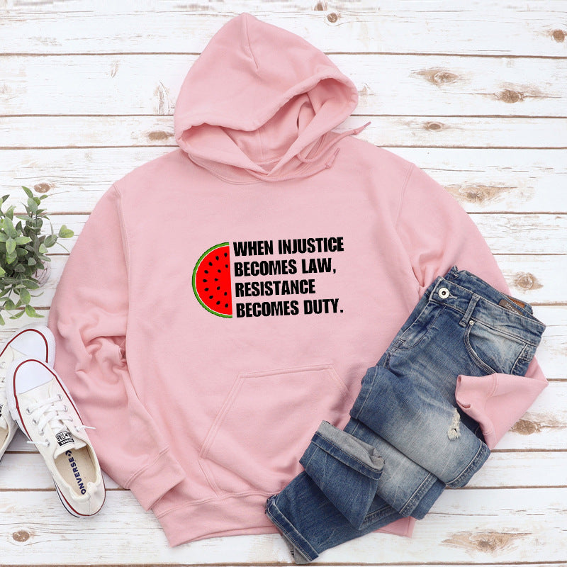 JusticeVoice Statement Hoodie