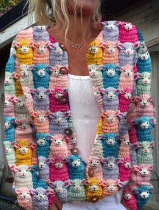 GeoVision 3D Cardigan