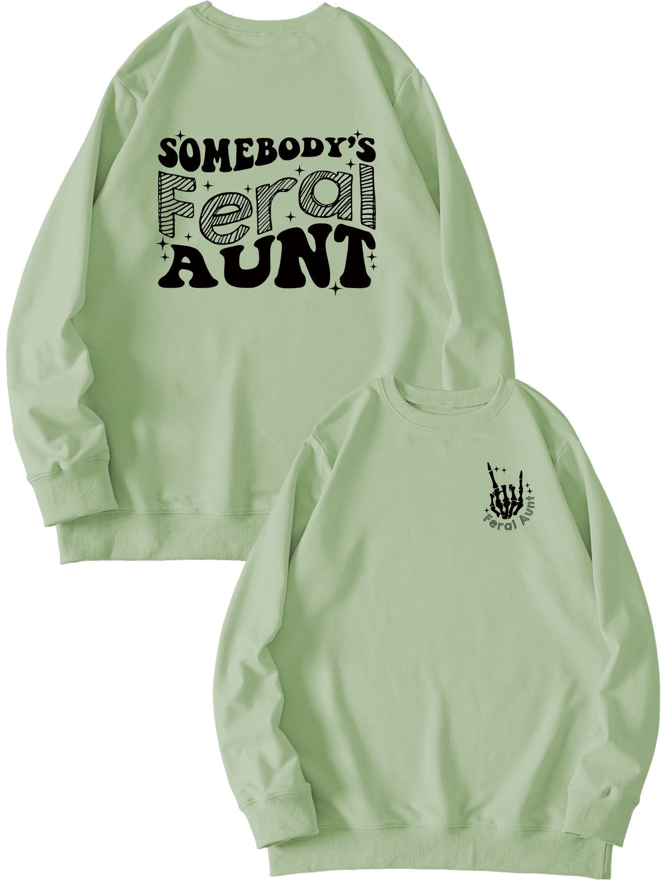 Aurevia Casual Print Sweatshirt