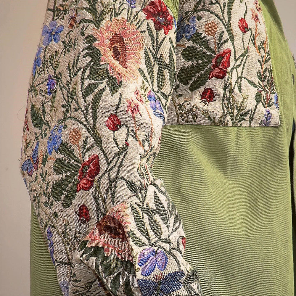 MosaicCharm Jacquard Coat