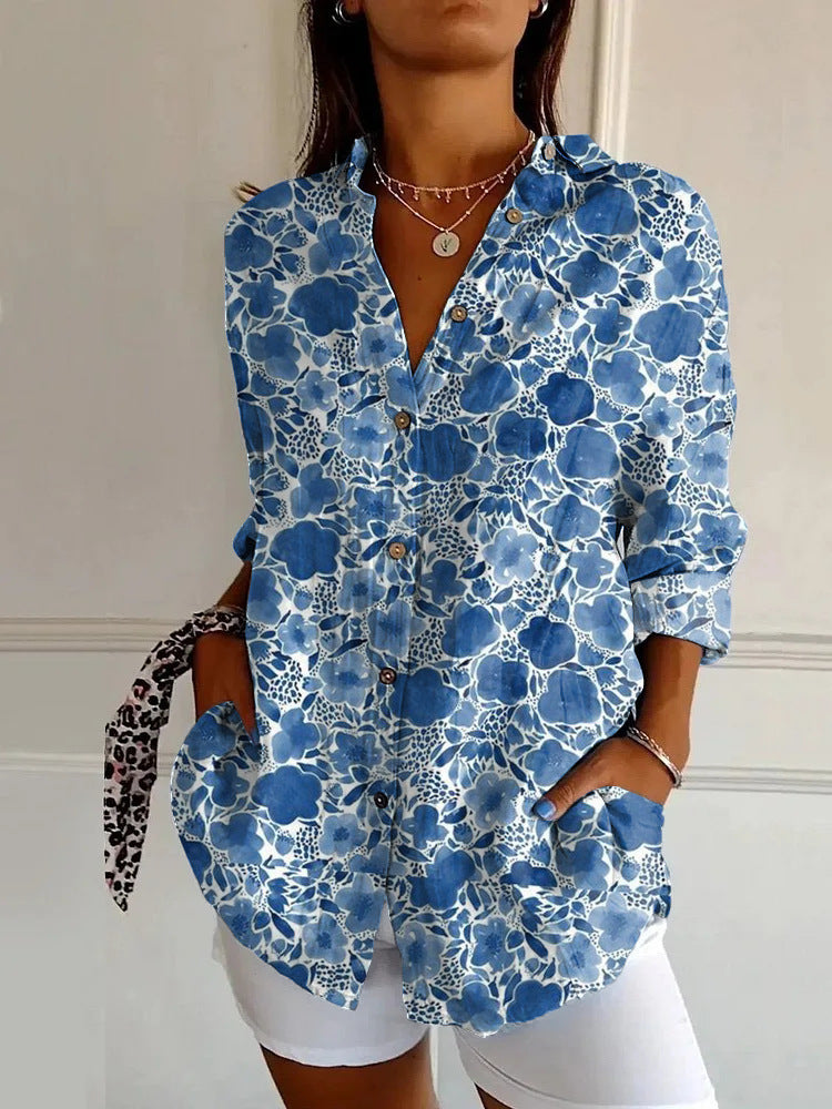The PetalMuse 3D Floral Shirt