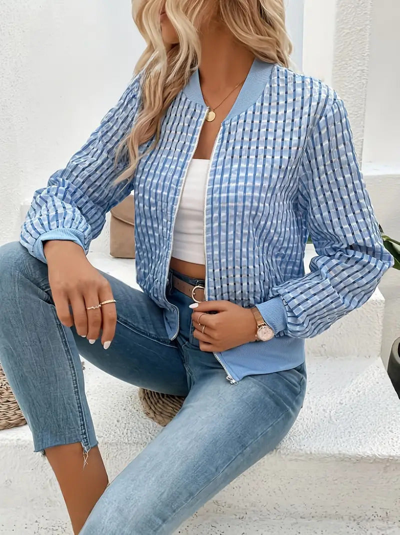 PlaidÉpoque Retro Coat