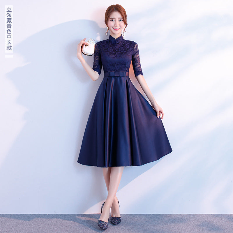 Noir Élan Gown