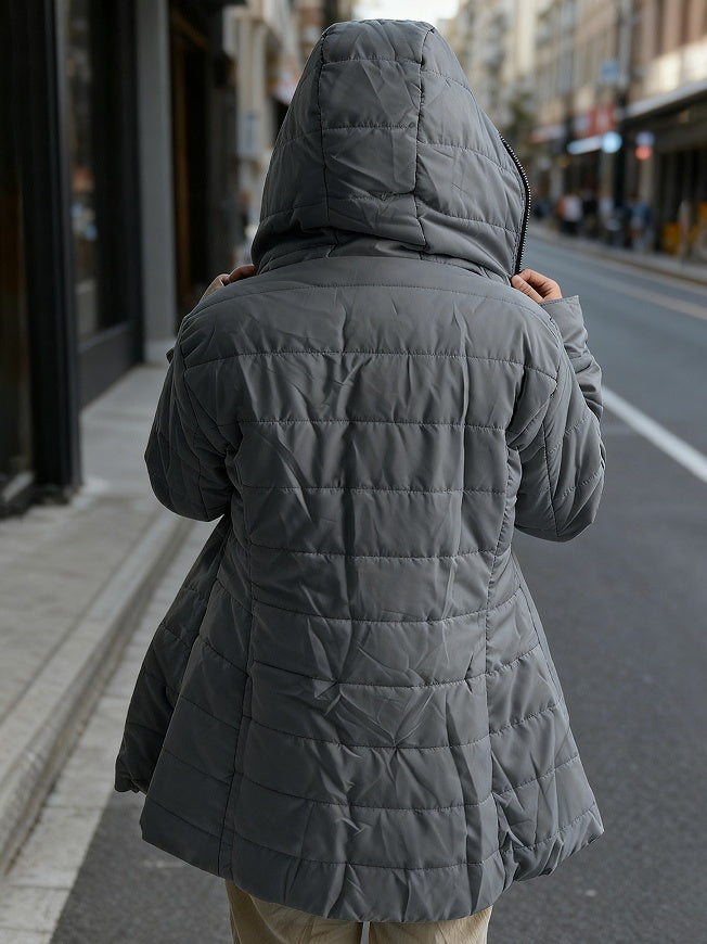 FleuraWarm Padded Hoodie Jacket