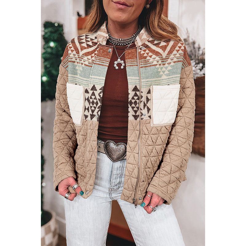 VogueTrail™ Printed Warm Jacket