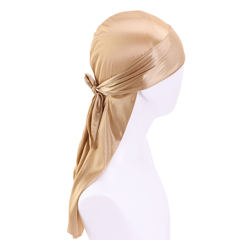 Fashion Personality Silk Strap Tam-o'-shanter