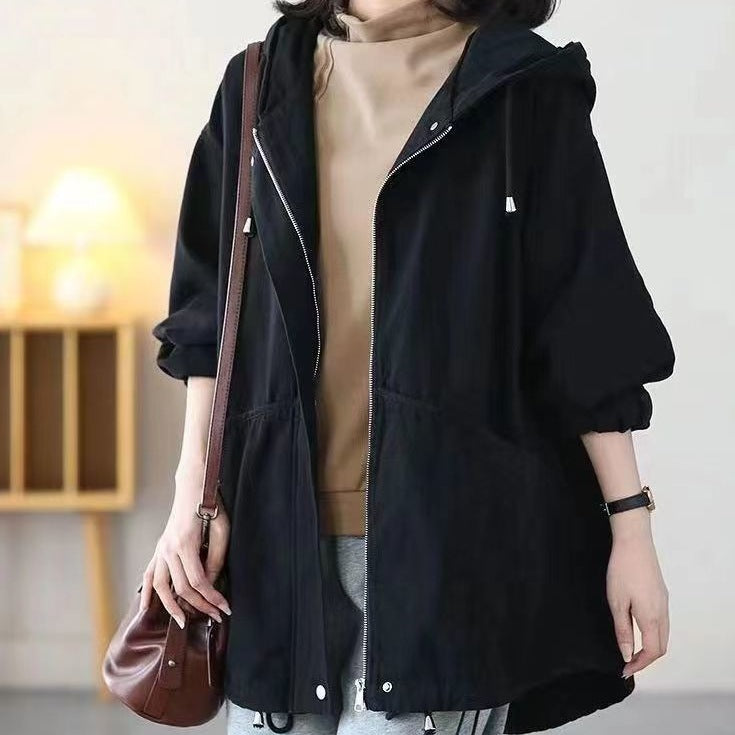 GraceEase Hooded Mom Jacket