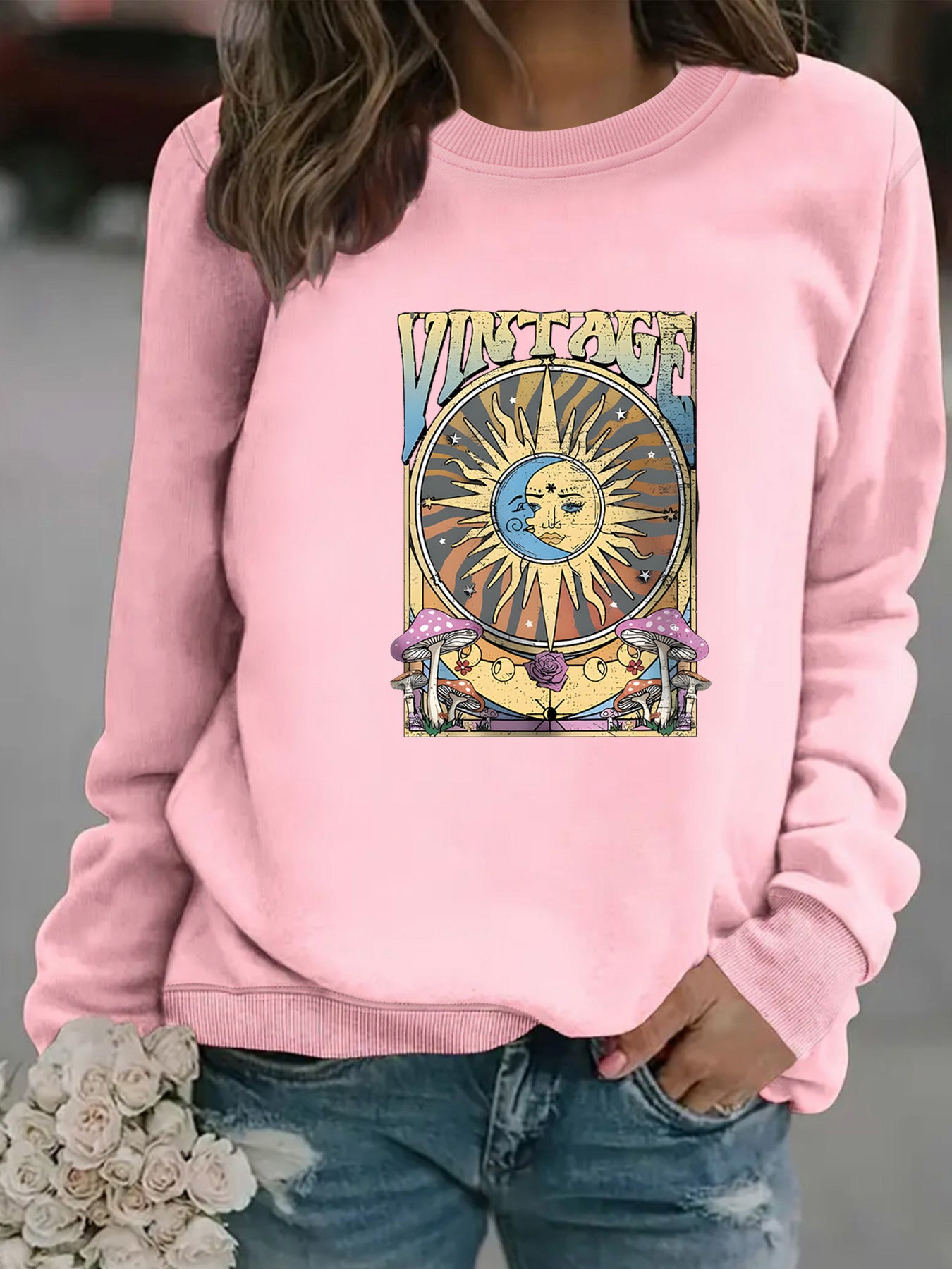 CelestiWear Sun & Moon Pullover